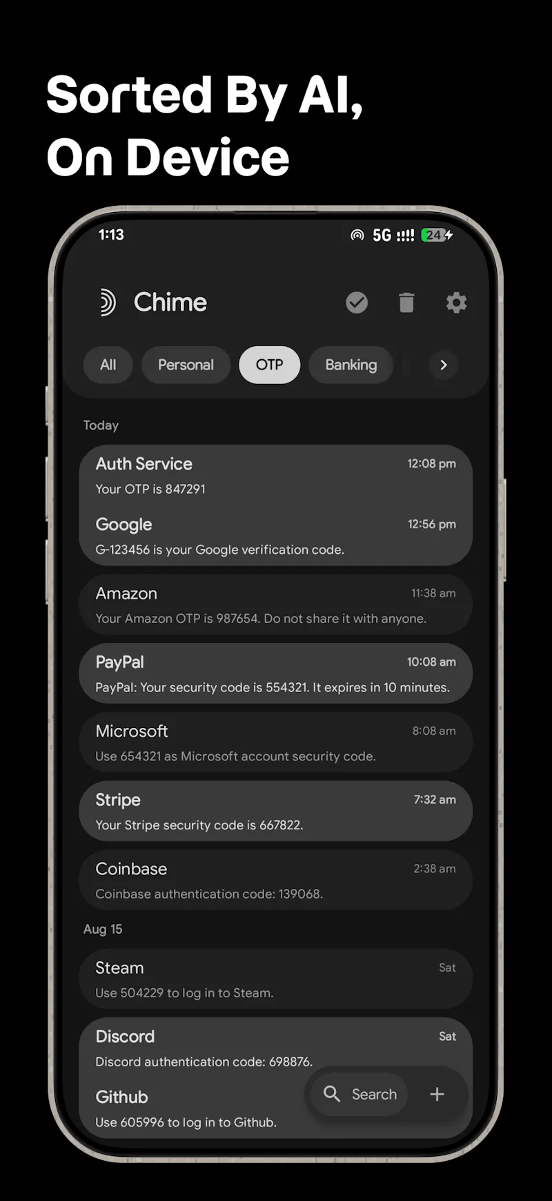 Chime  screenshot 8