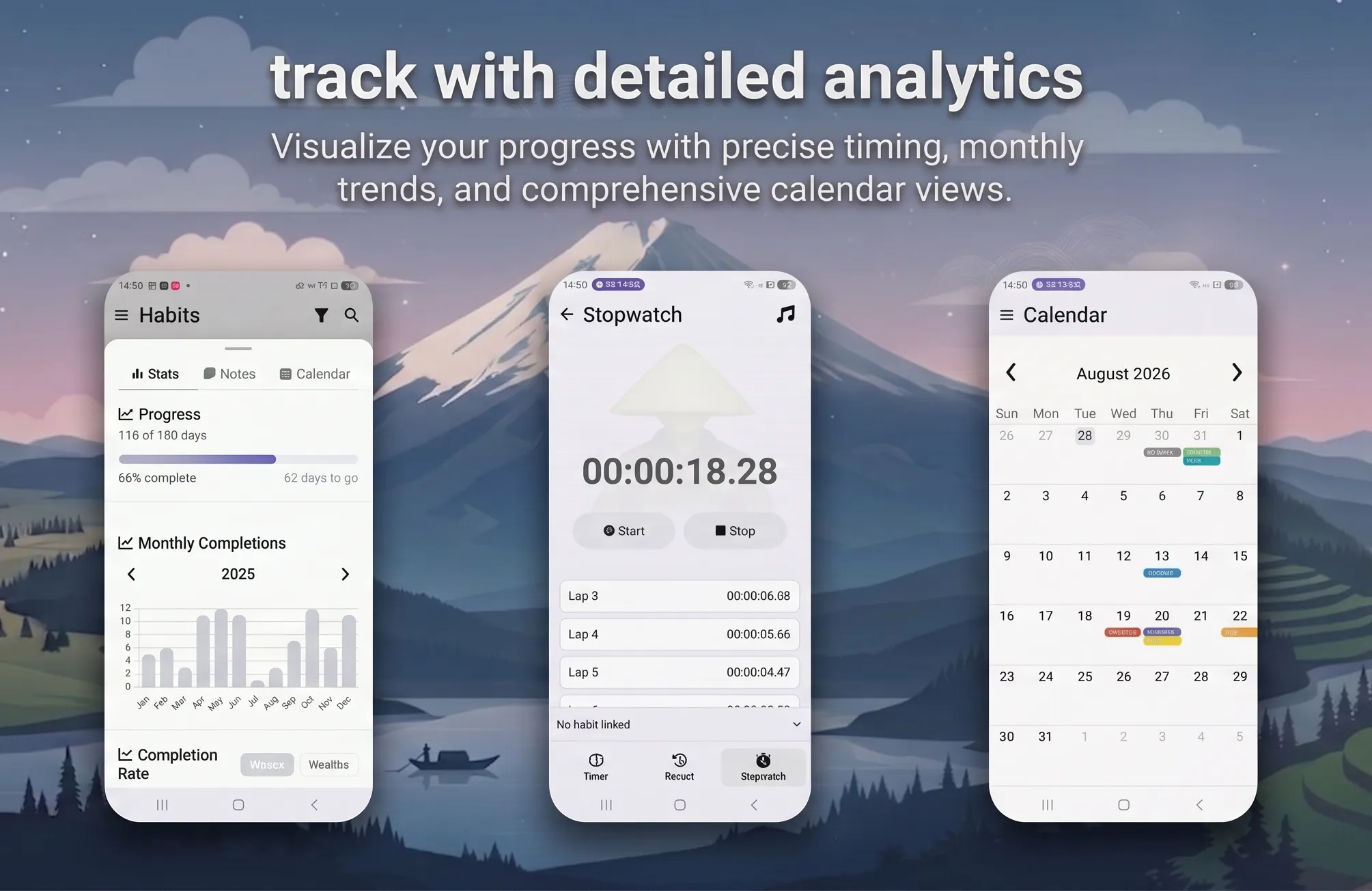 HabitMonk. Habit Tracker App for Android gallery image