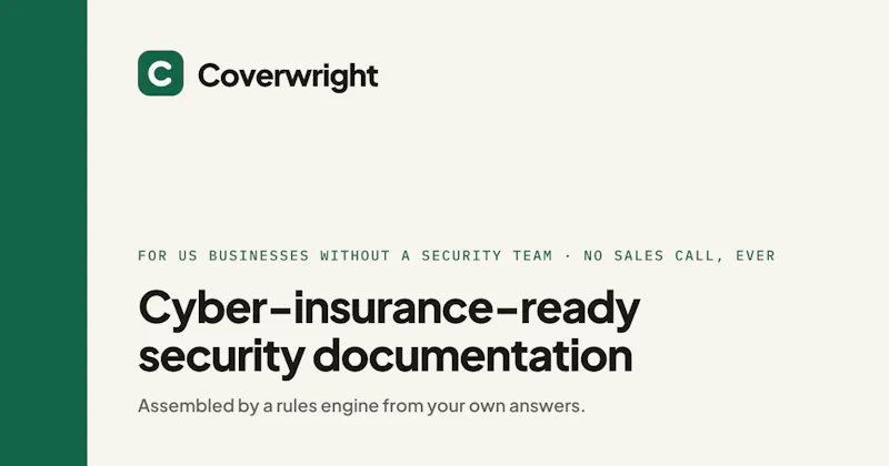 Coverwright screenshot 1
