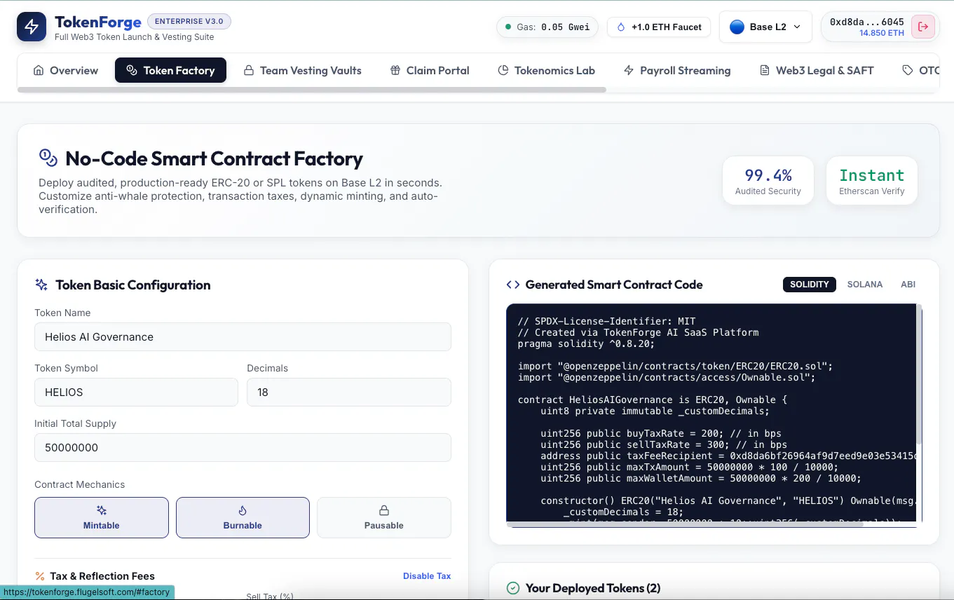TokenForge AI gallery image