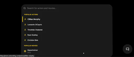 ActorRating gallery image