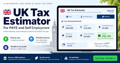 Dynamic UK Tax Calculator Pro gallery image