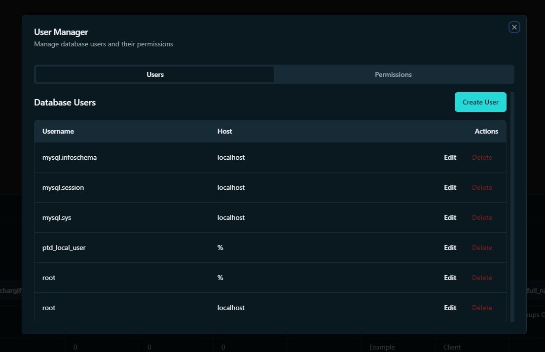 AI powered MySQL client gallery image