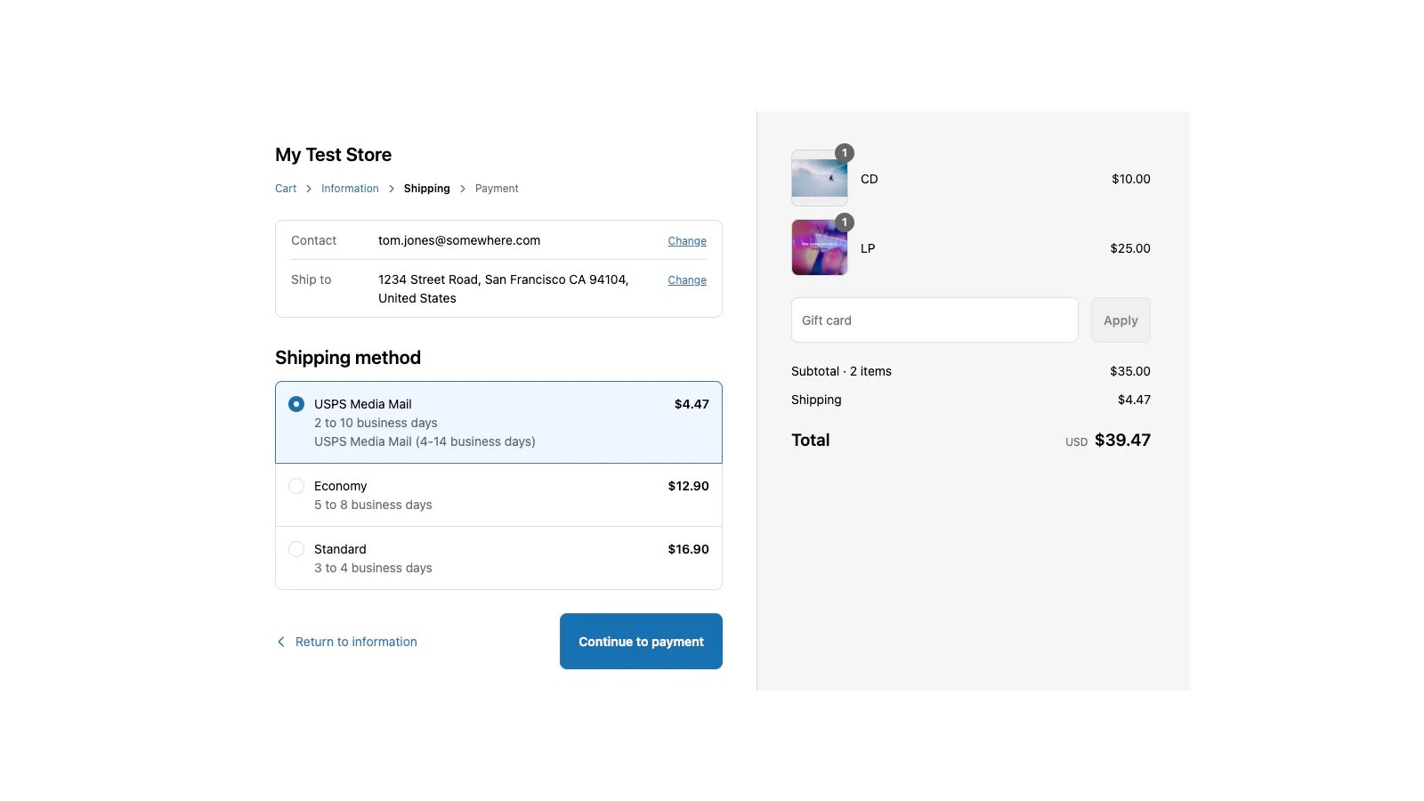 USPS Media Mail Shopify App - Shopify real-time, assignable USPS Media Mail rates media 2