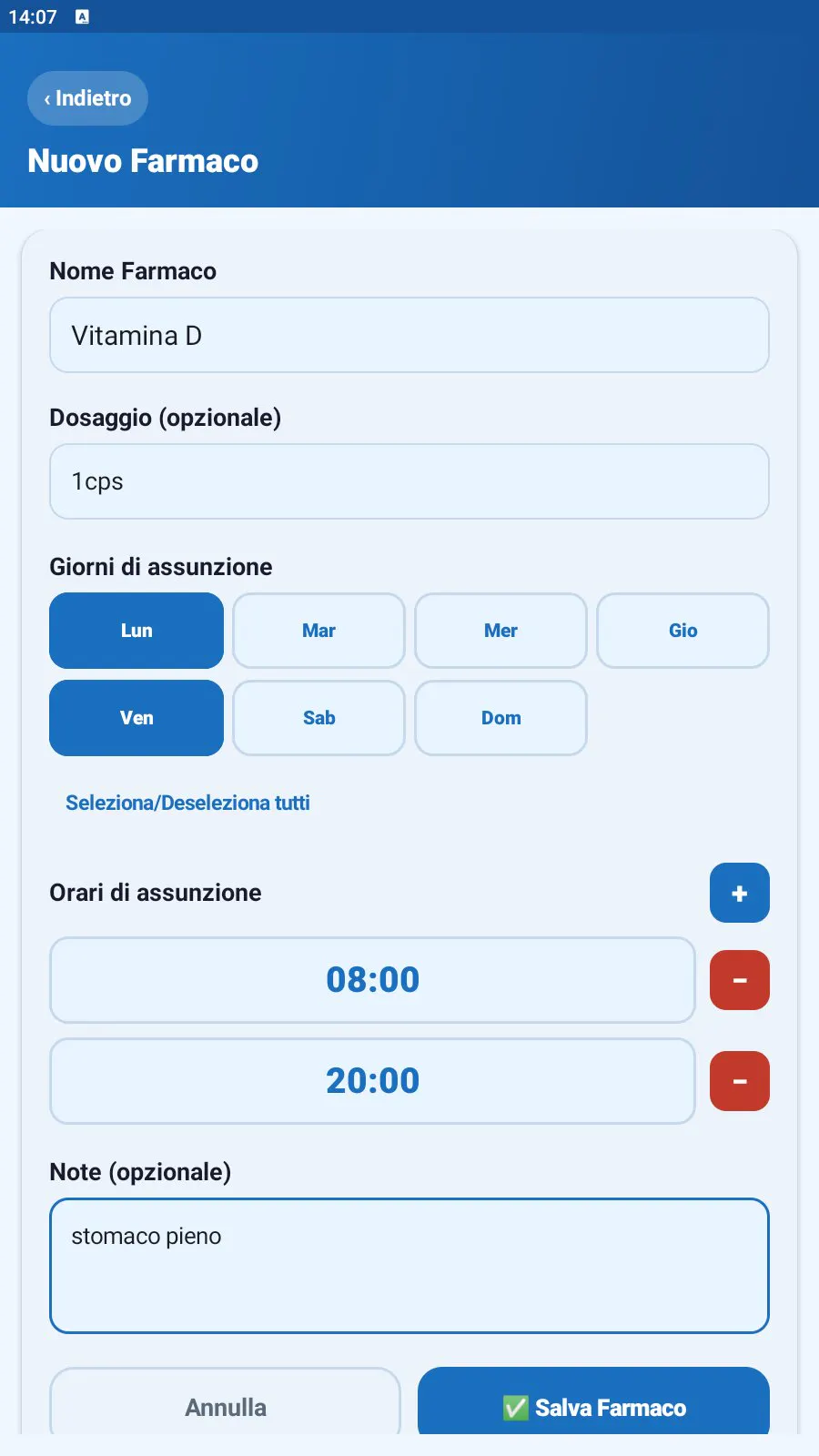 MemoPill screenshot