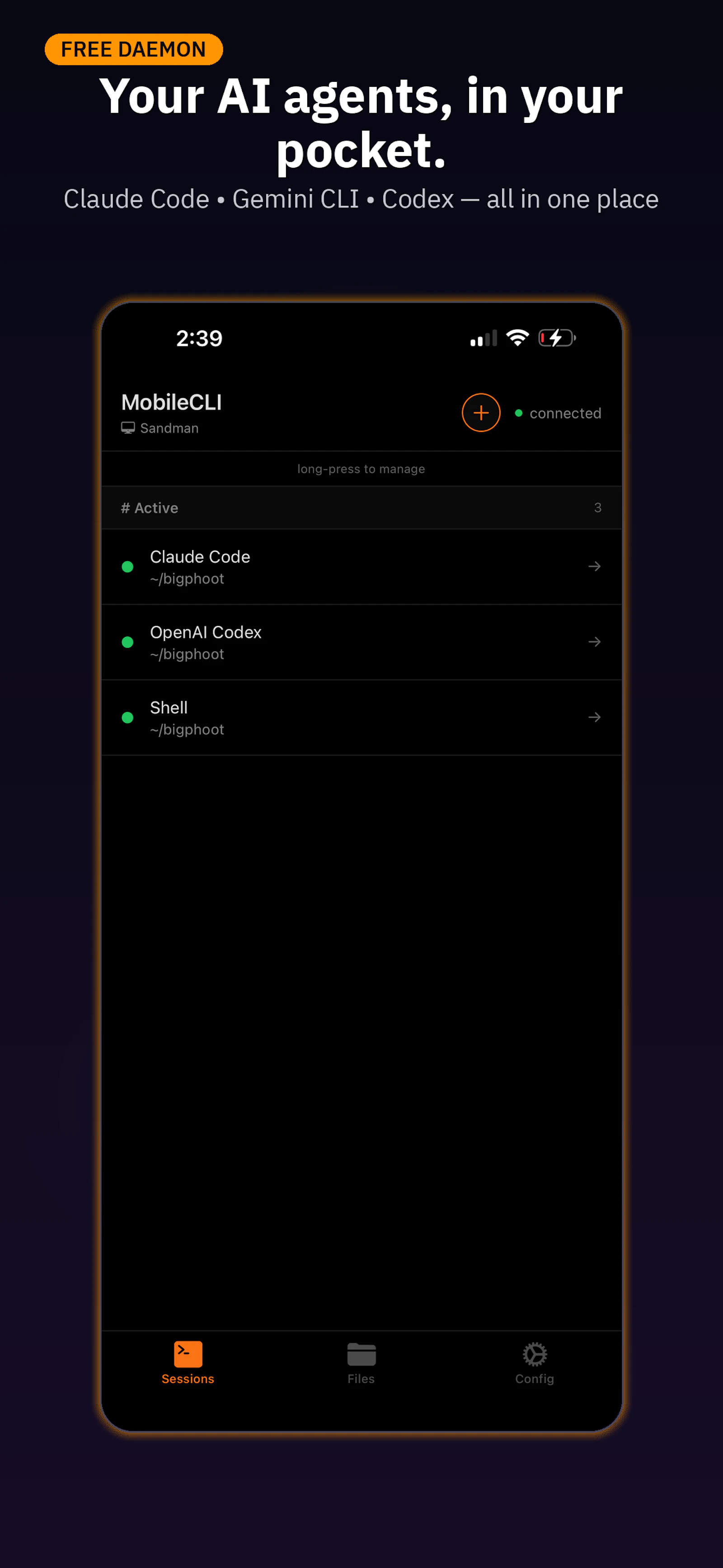 MobileCLI screenshot 5