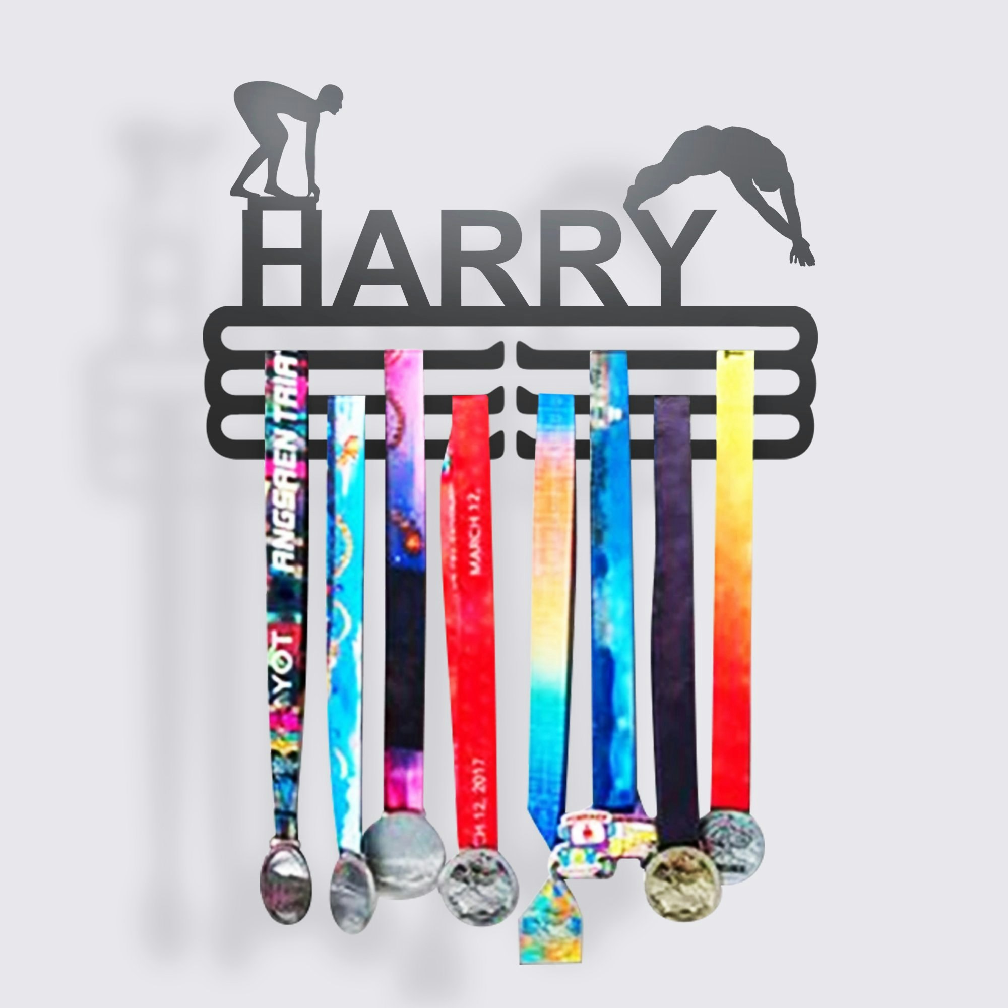 Running Medal Display Rack gallery image