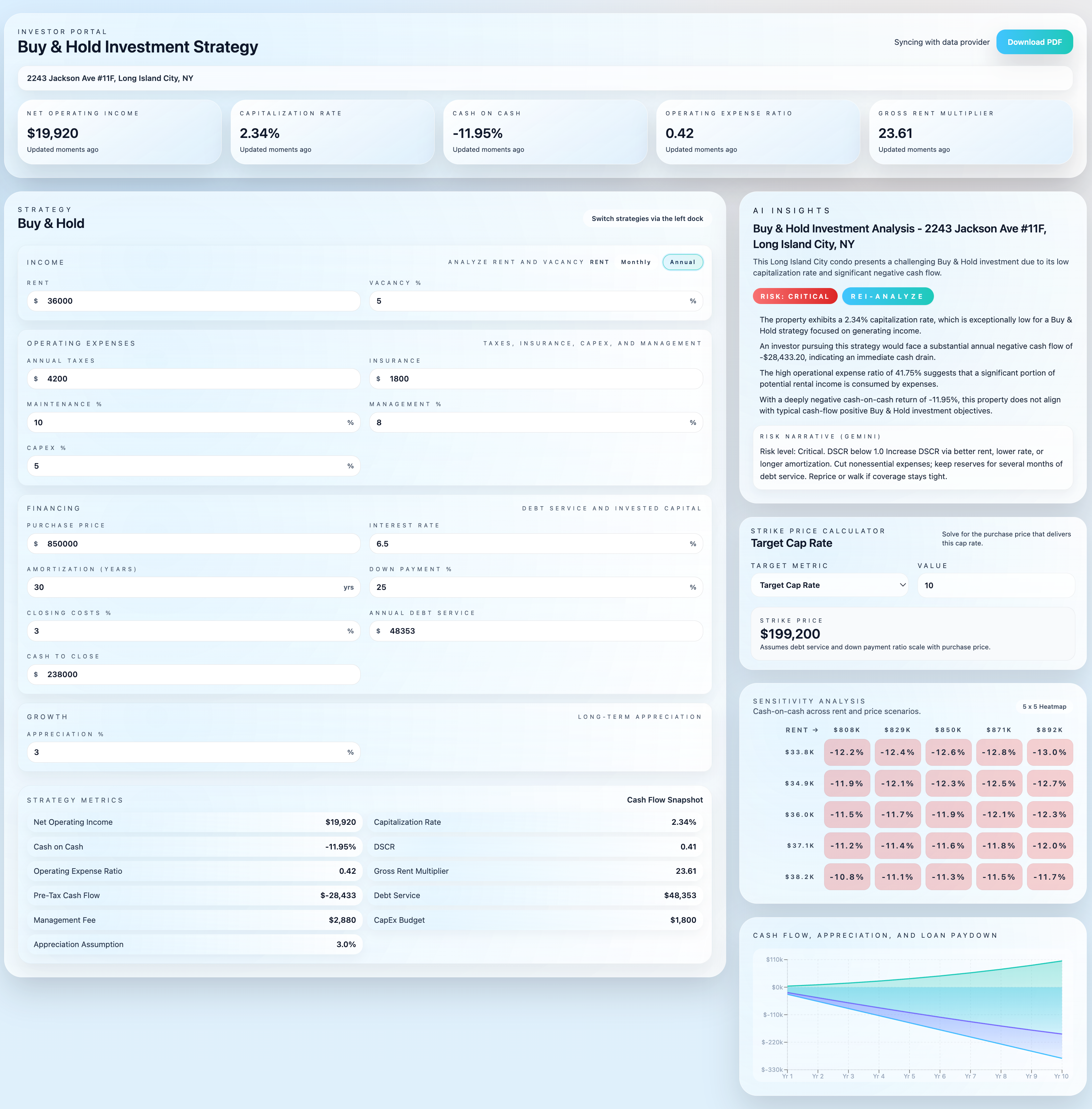 REIanalyze - Screenshot 4 showing product features and functionality