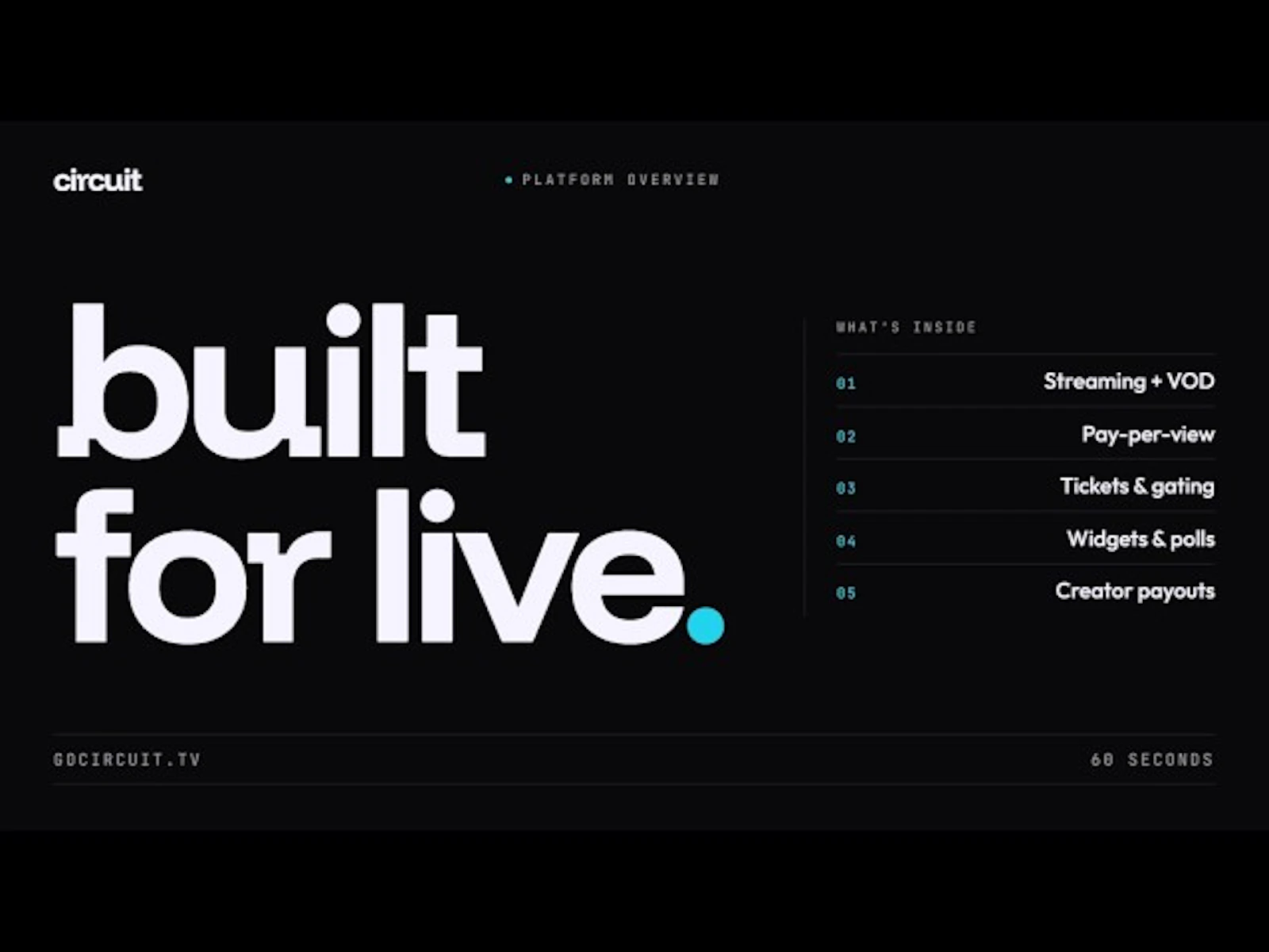 Circuit screenshot 1 (video preview)