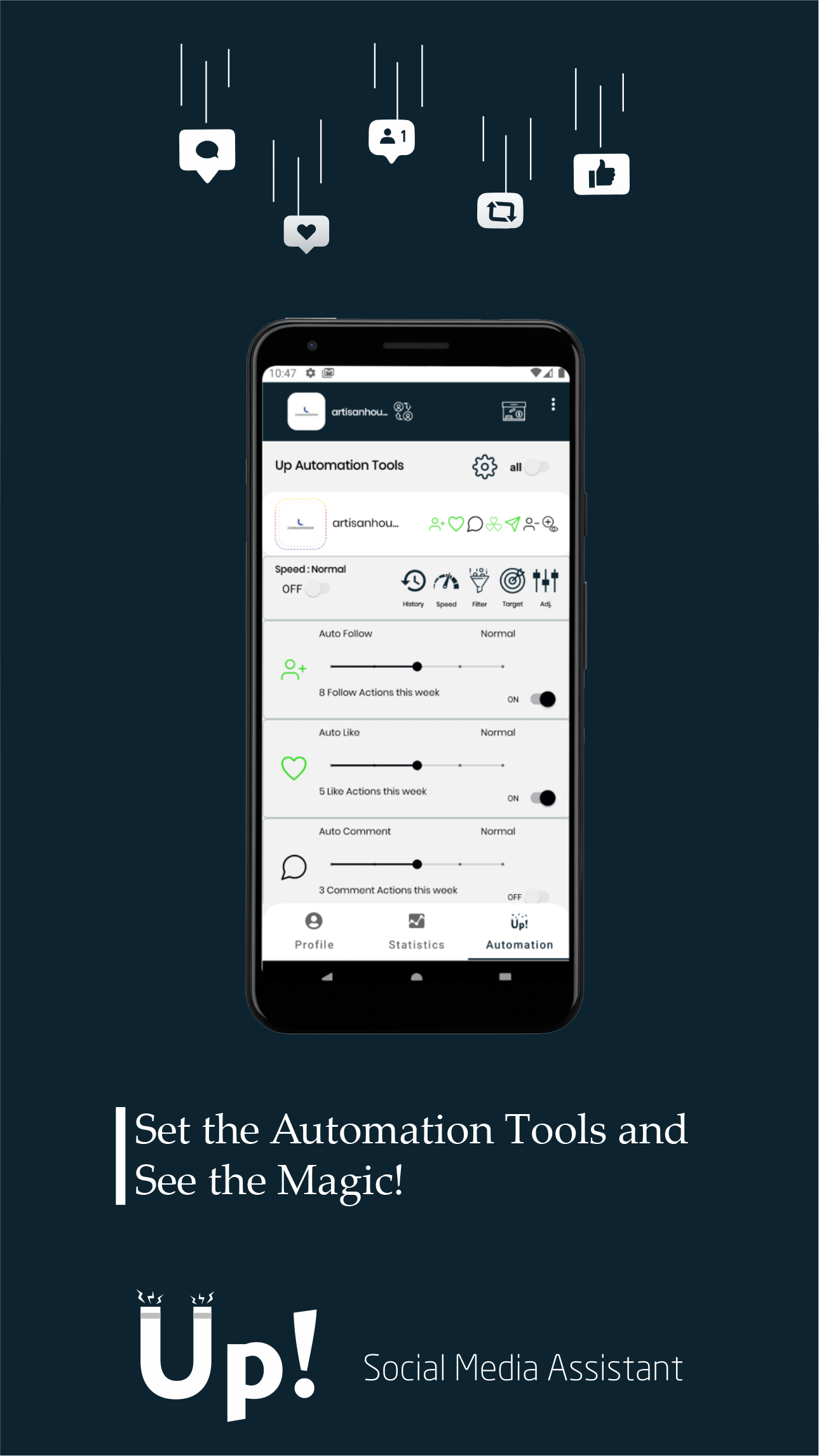 Up! : Social Media Assistant gallery image