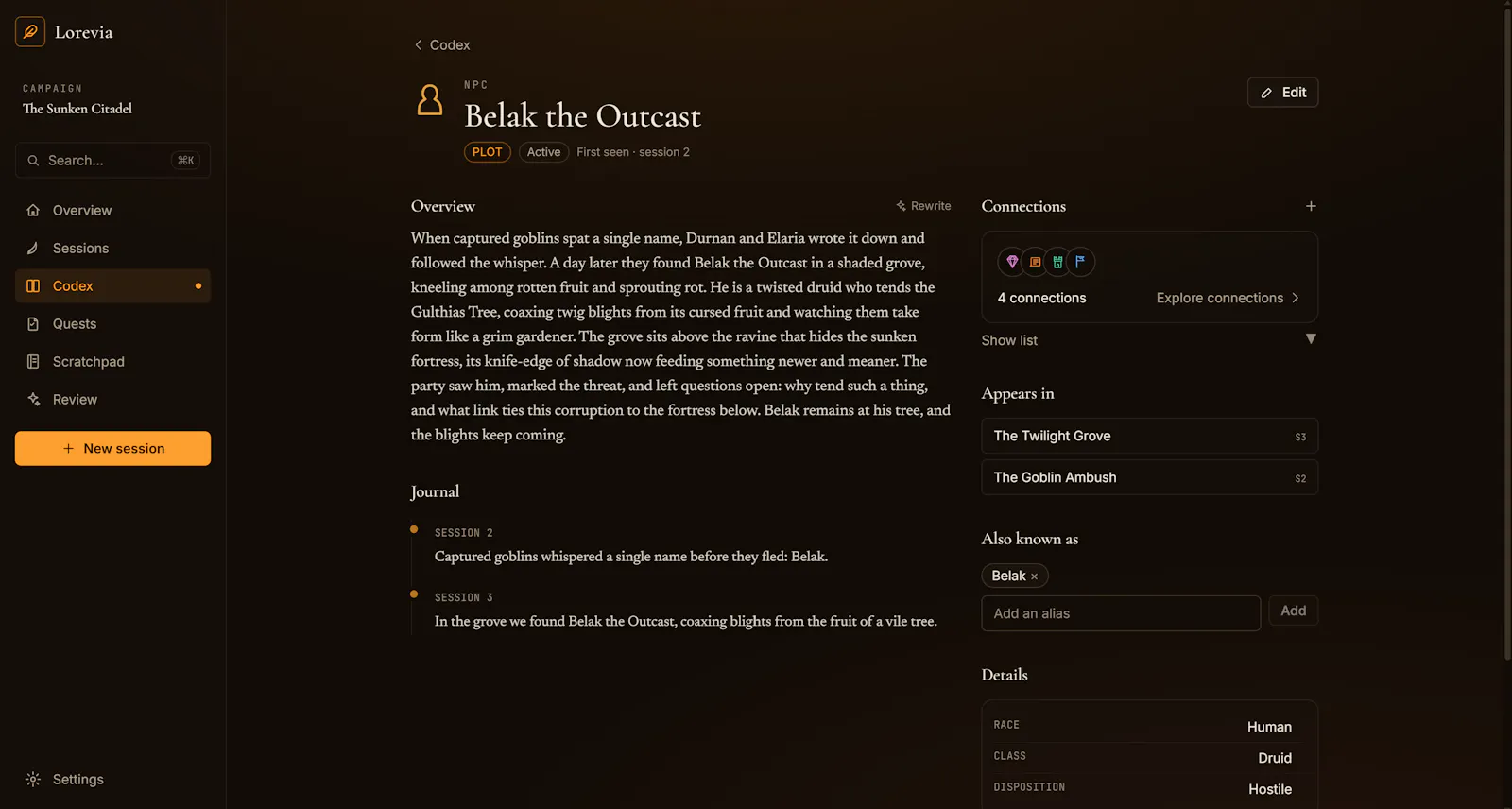 Lorevia screenshot 5