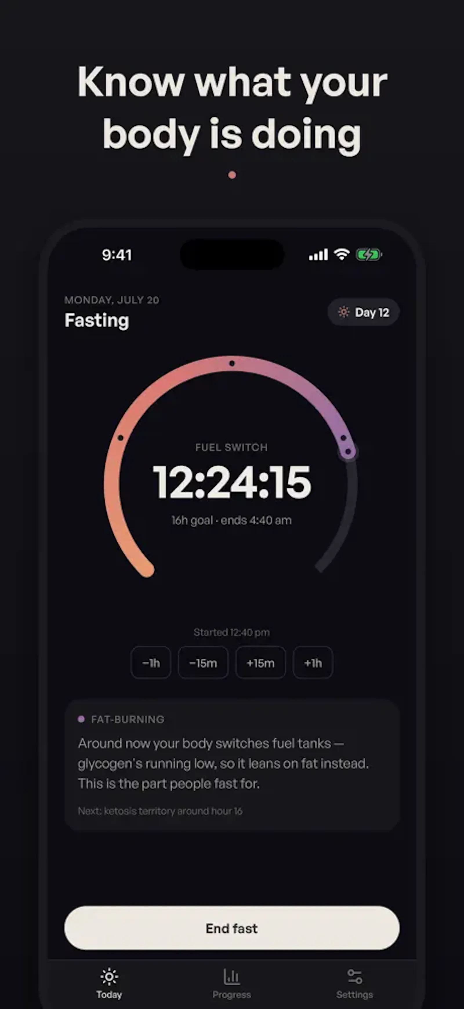 Halfday: Fasting Tracker screenshot 3