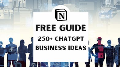 250+ FREE ChatGPT Business Ideas gallery image
