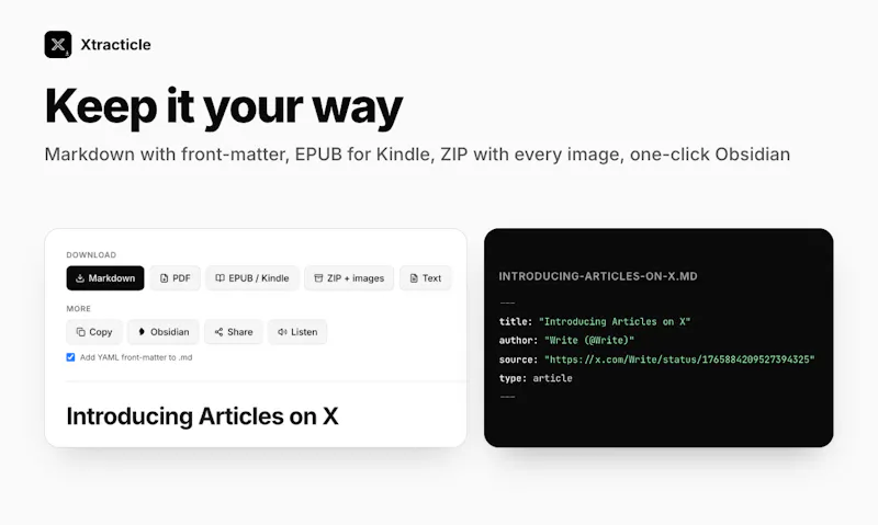 Xtracticle screenshot 3