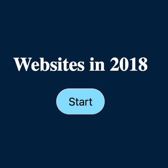Websites in 2018