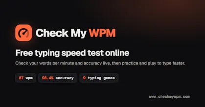 Check My WPM gallery image