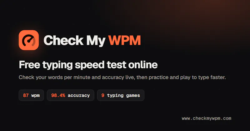 Check My WPM screenshot 2