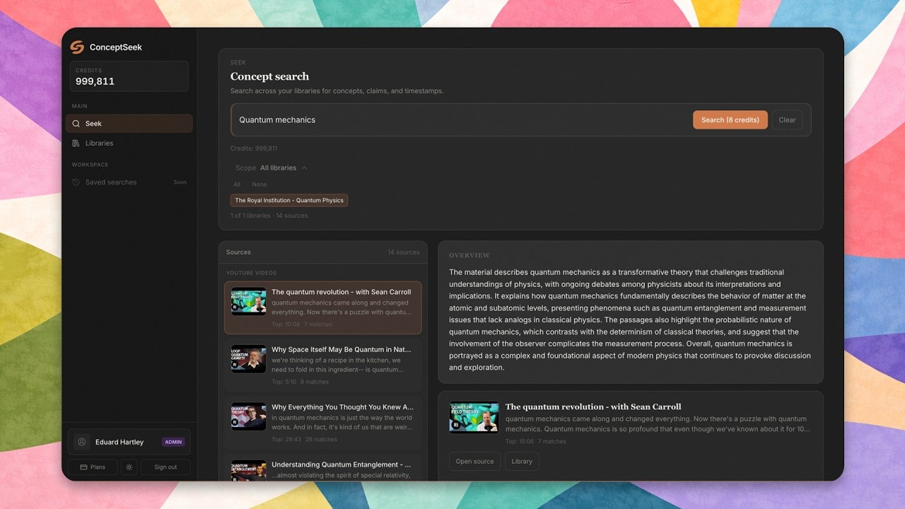 ConceptSeek gallery image