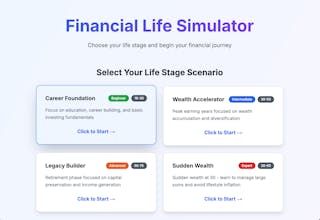 Financial Life Simulator gallery image