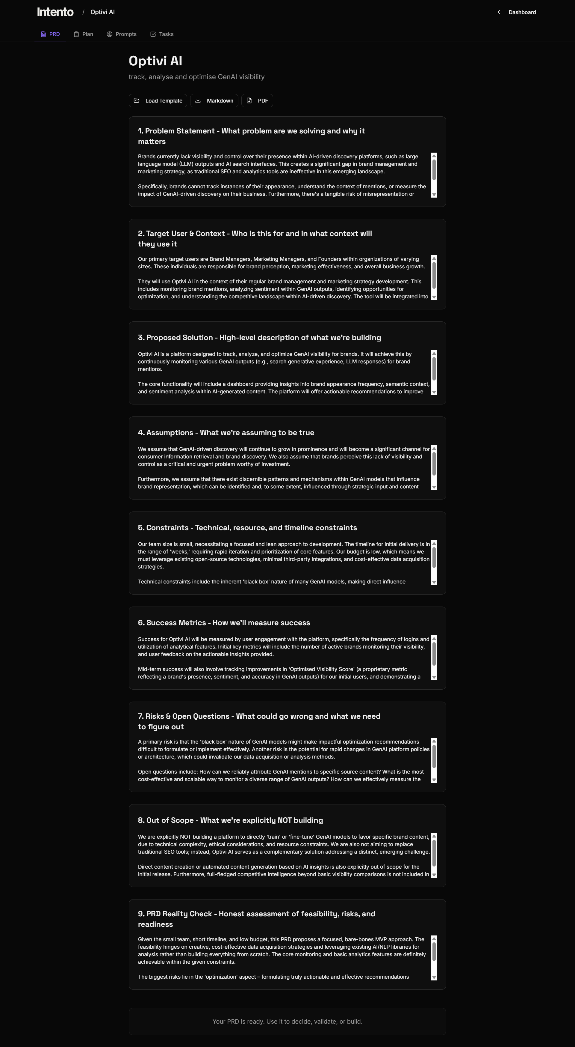 Intento.Digital gallery image