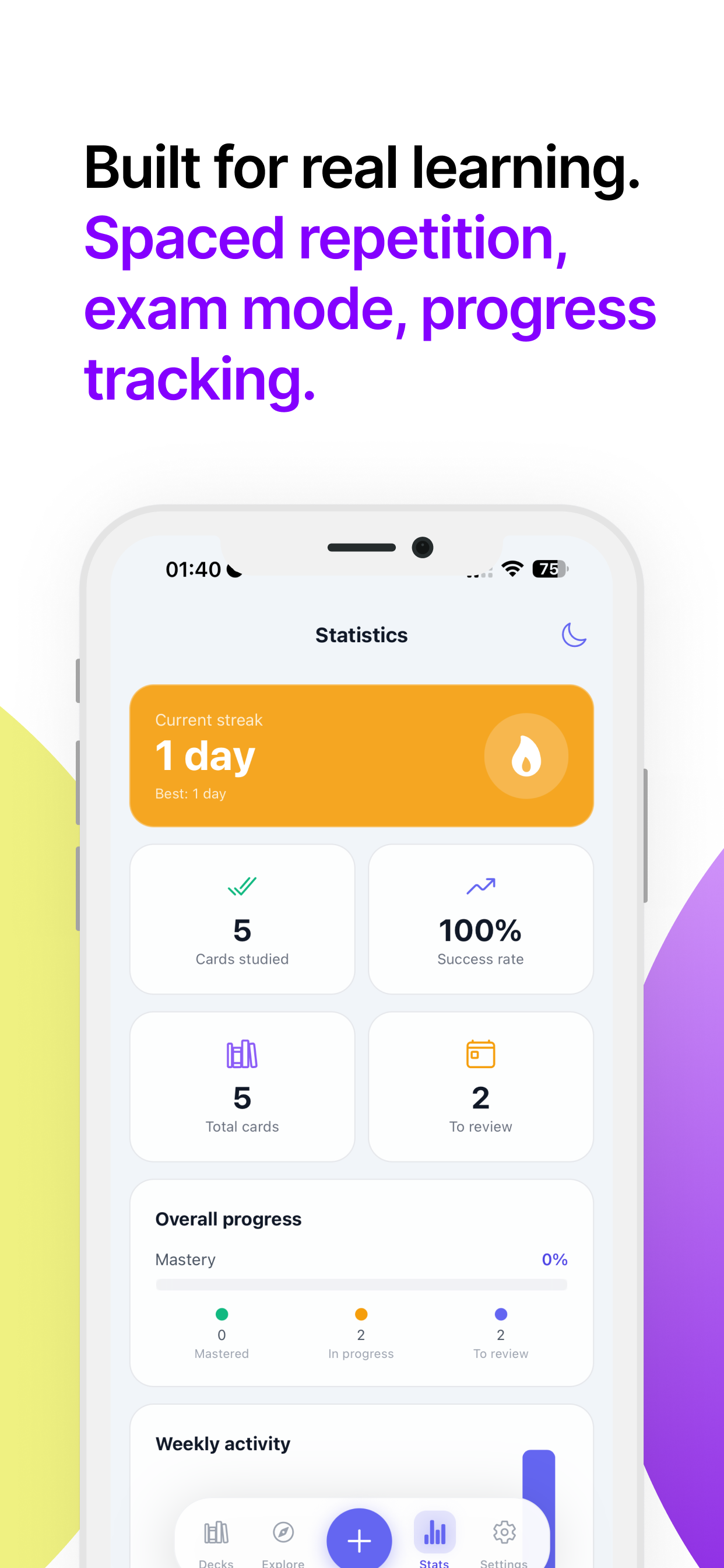 KitaFlash: AI Flashcards gallery image