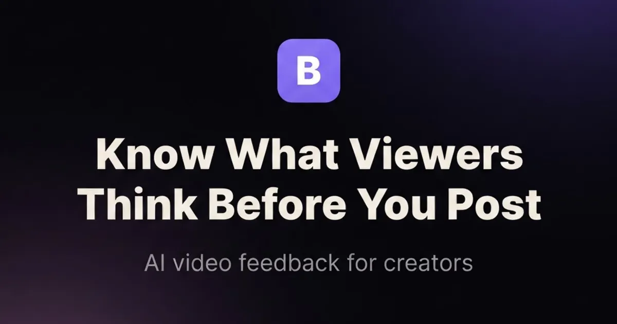 Backstage: AI Video Coach gallery image