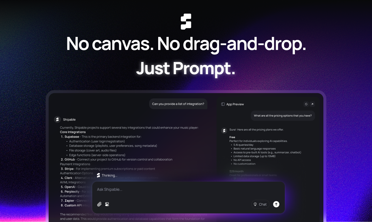 Shipable AI Example 1