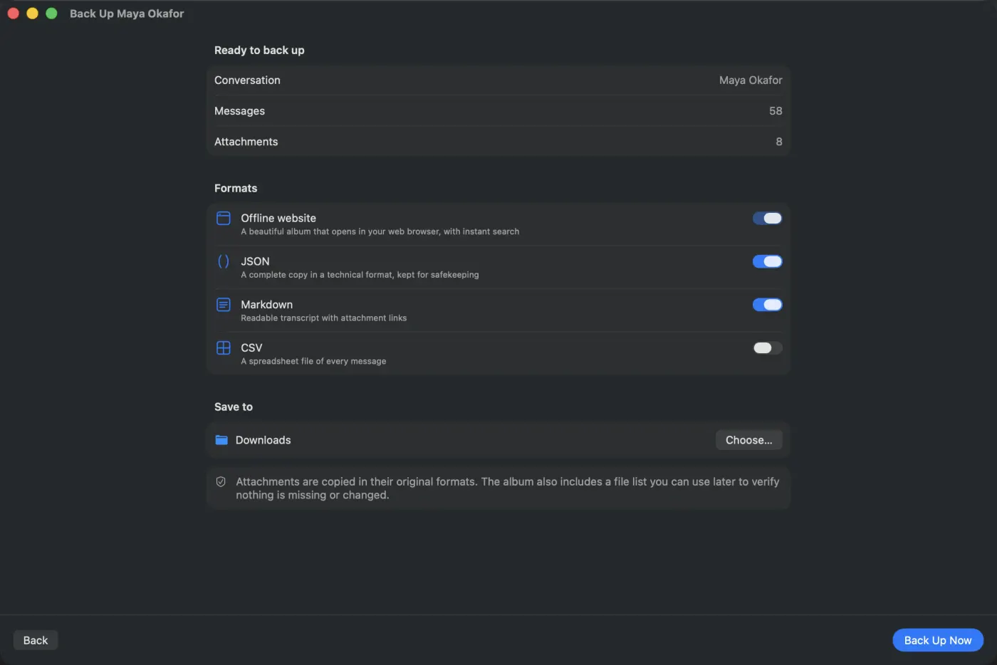 Message Album screenshot 5