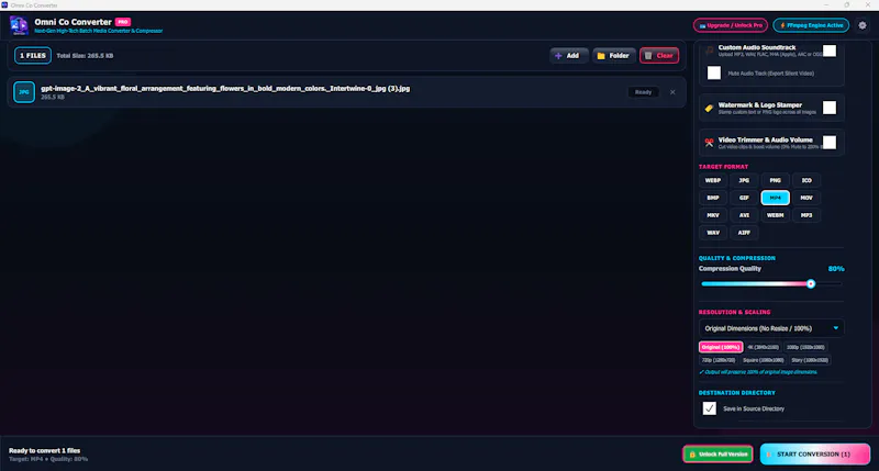 Omni Co Converter screenshot 2