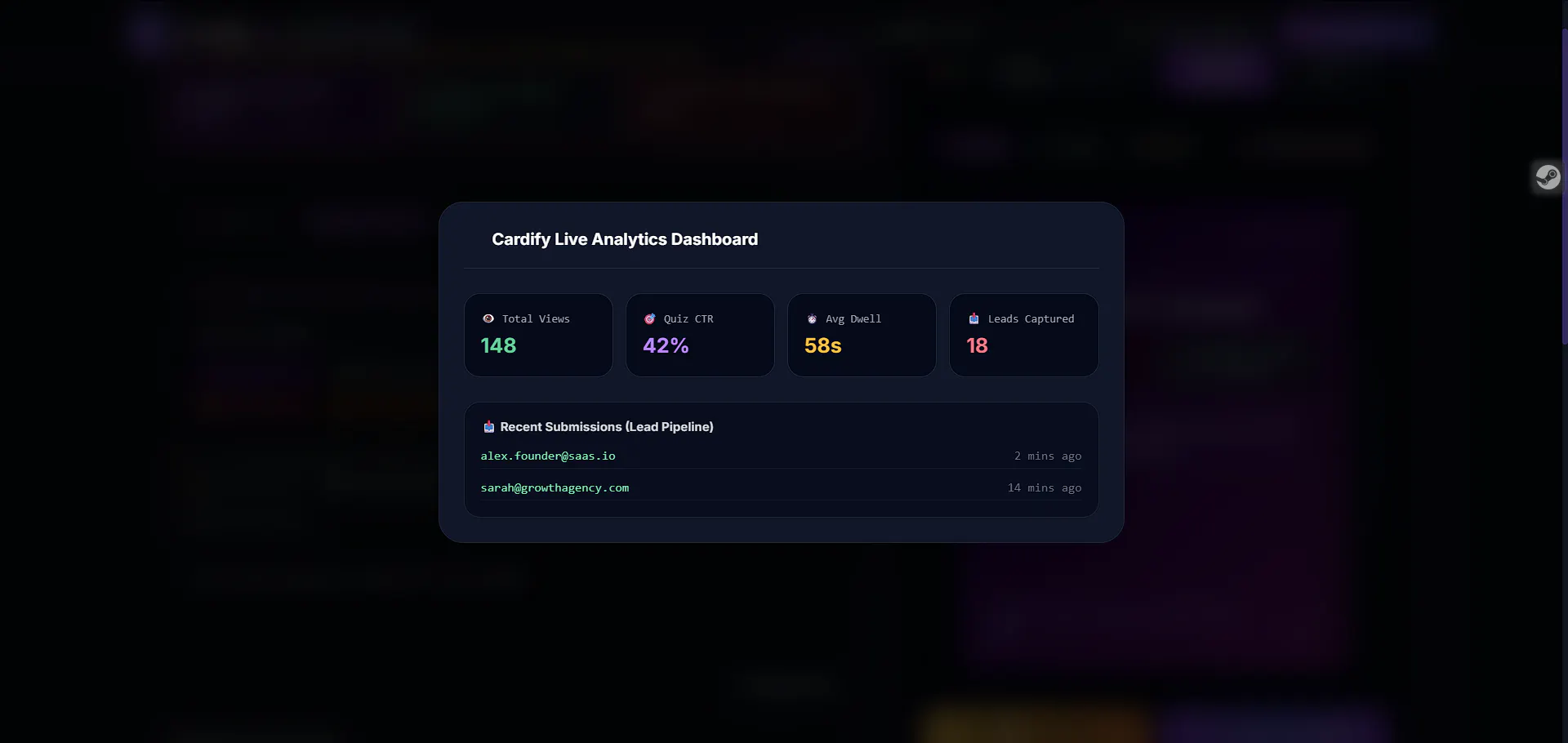 Cardify AI 2.0 截图 4