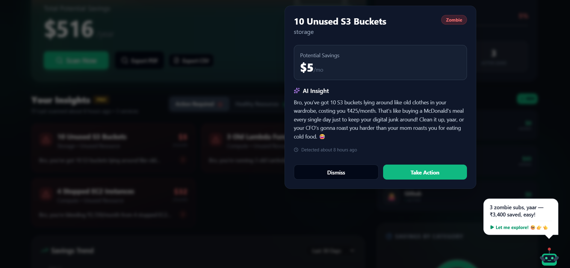 SubTrack - Screenshot 3 showing product features and functionality