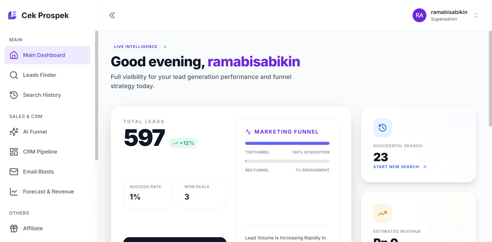 Cek Prospek screenshot 2