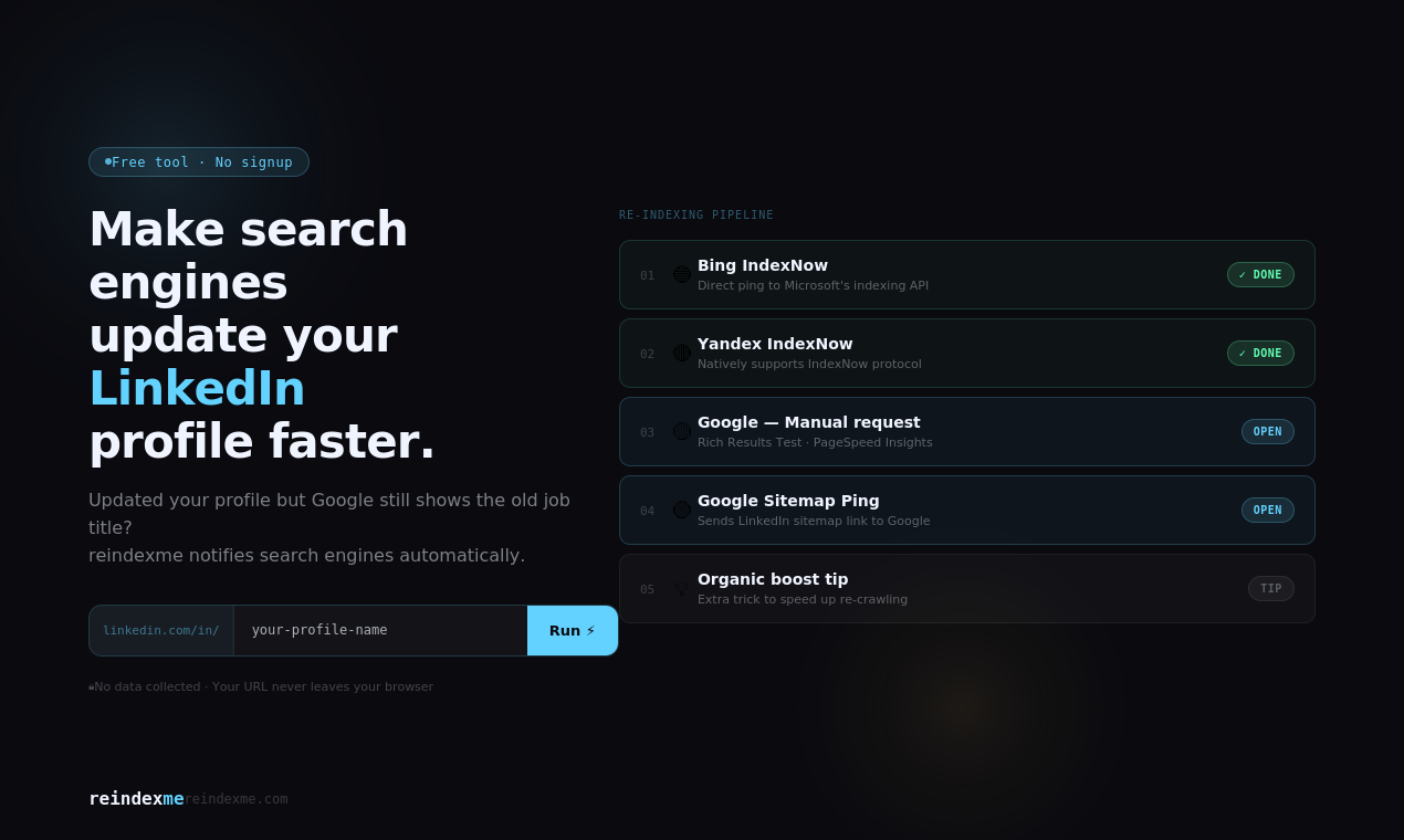 reindexme gallery image