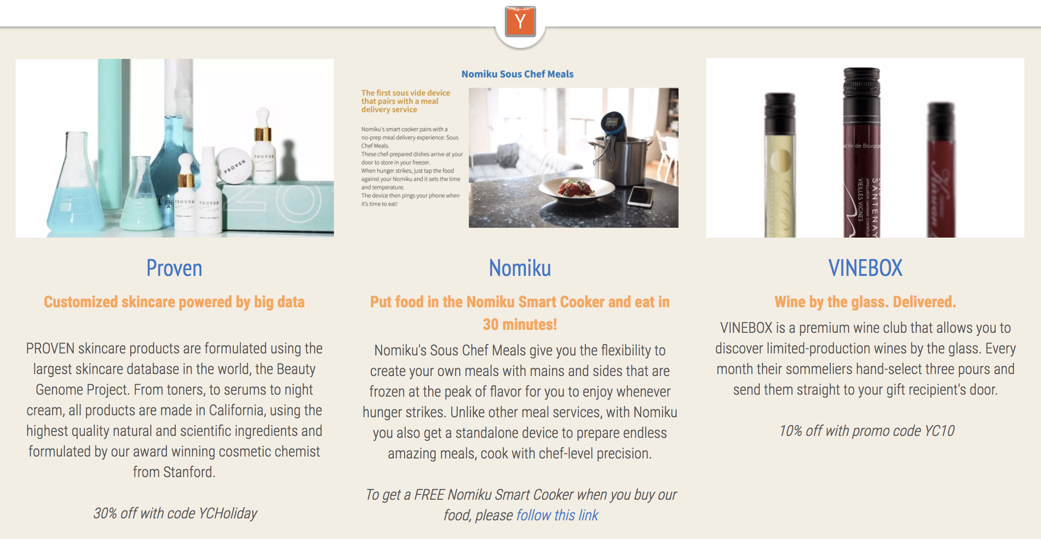 YC Female Founders Holiday Gift Guide 2017 gallery image