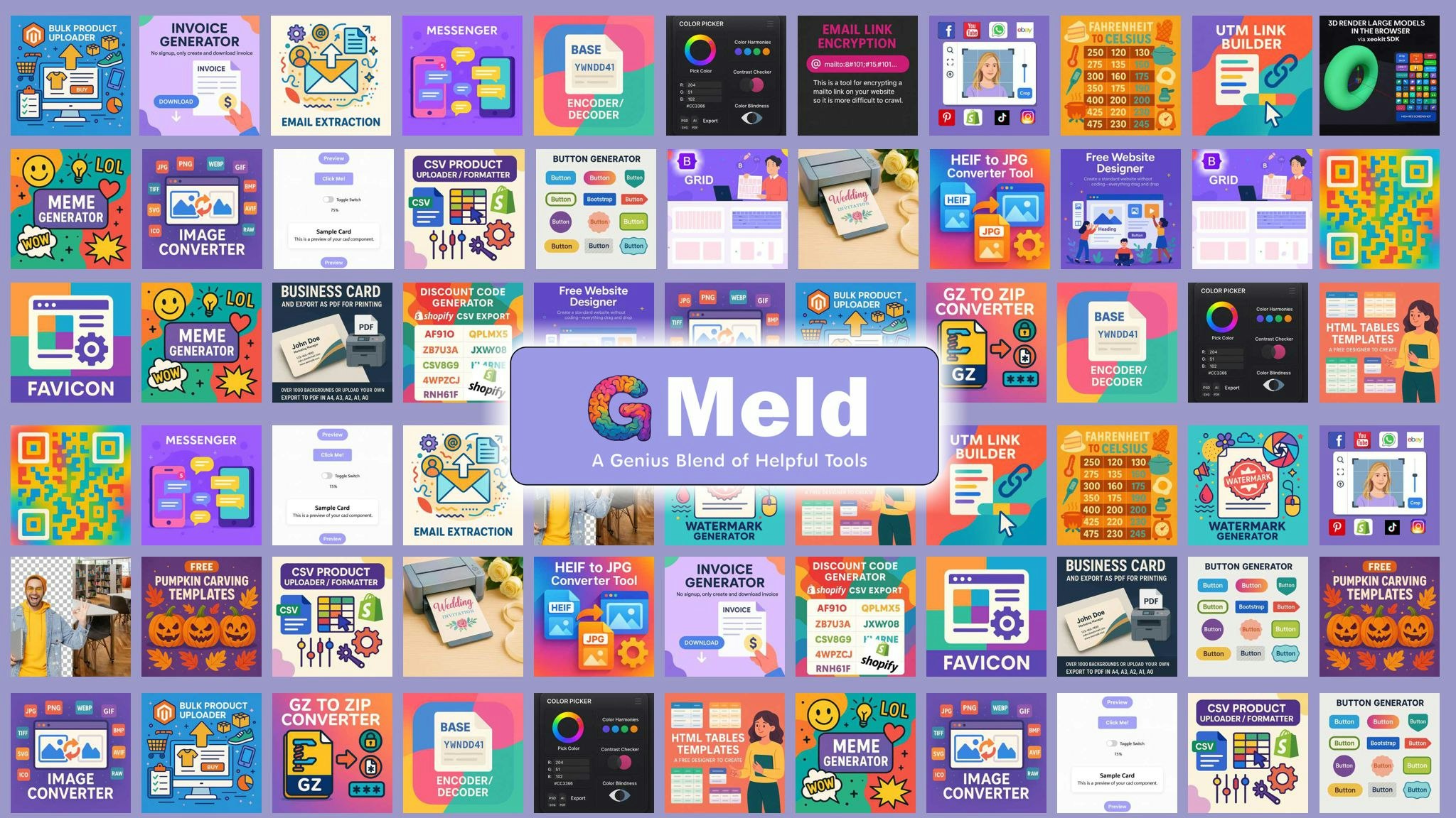 Gmeld.com - 90 Strumenti Web gratuiti in un unico posto, nessun accesso richiesto media 1