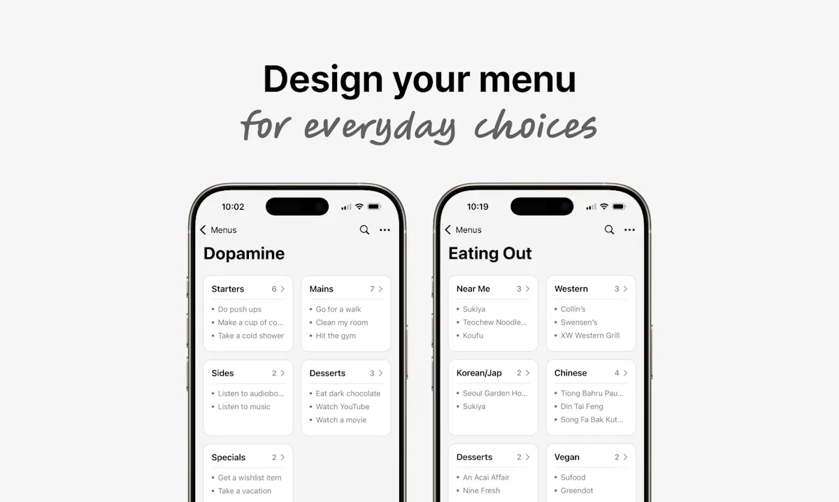 Easlo Menu