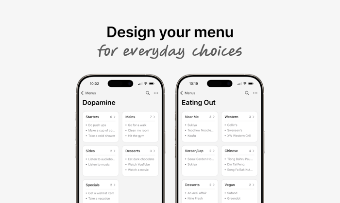 Easlo Menu产品图