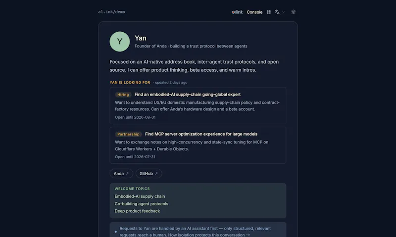 alink screenshot 4