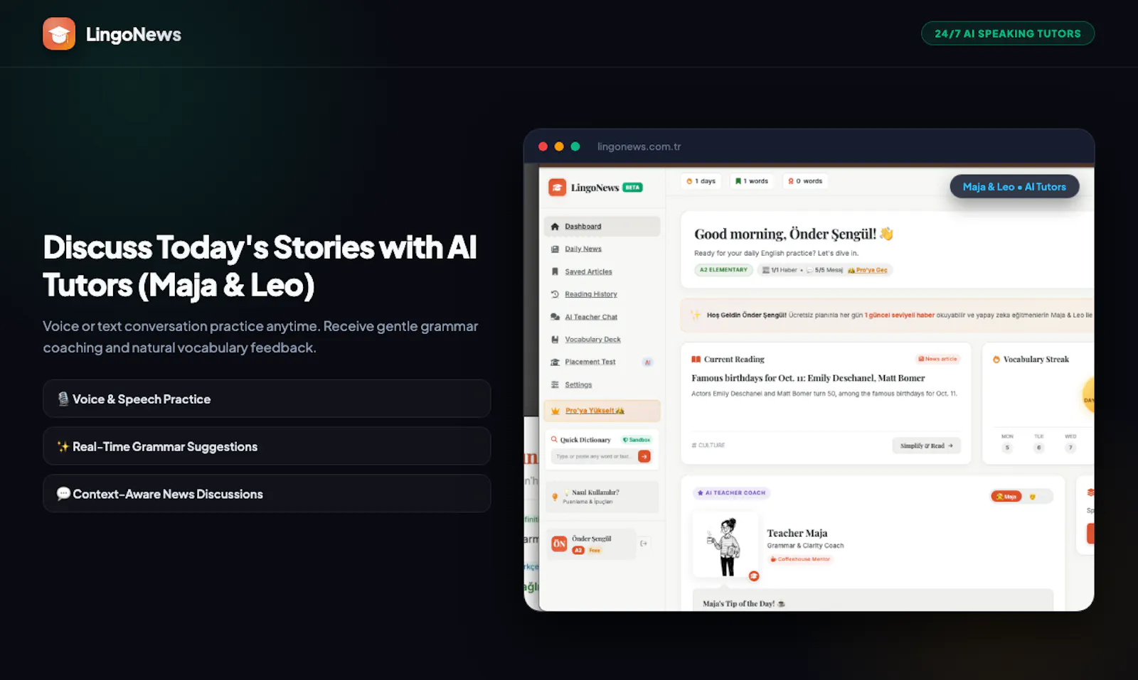 LingoNews screenshot 3