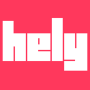 Hely - Product Hunt launch logo and brand identity