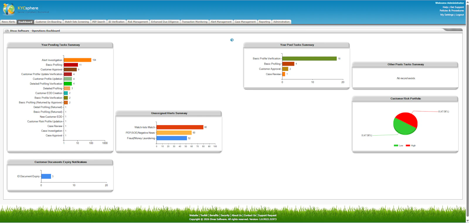 KYCsphere screenshot 1