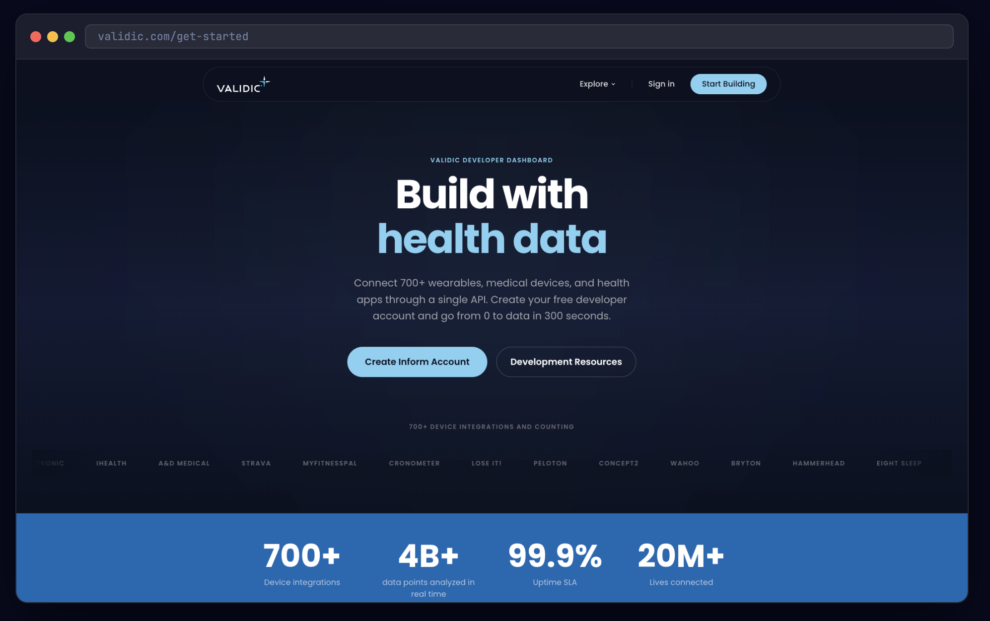 Inform Developer Dashboard & Self-Signup gallery image