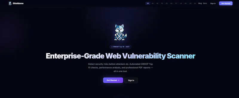 Shieldome screenshot 1