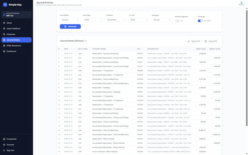 Simple Depreciation screenshot 6