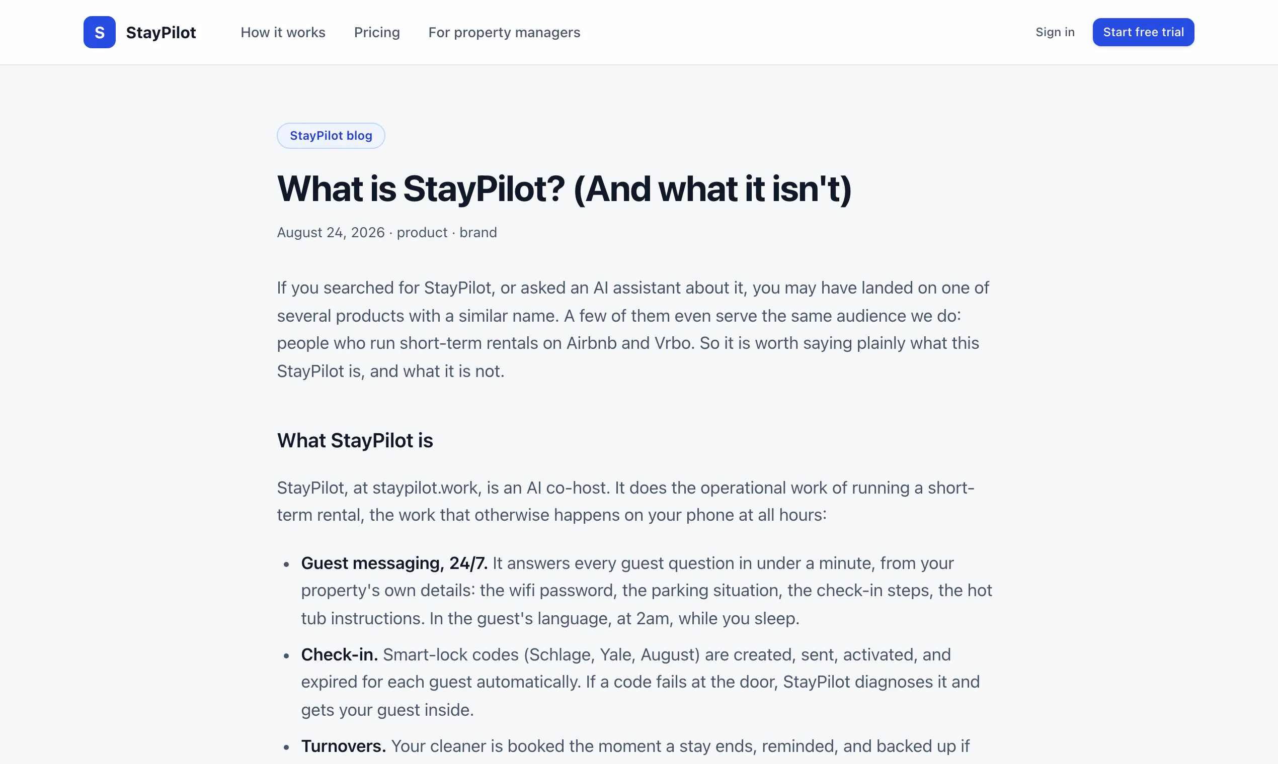 StayPilot gallery image