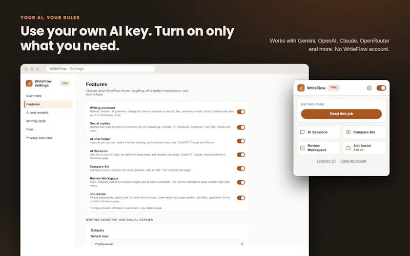 WriteFlow AI  screenshot 4
