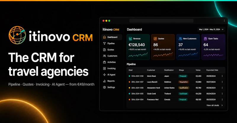 itinovo CRM screenshot 2