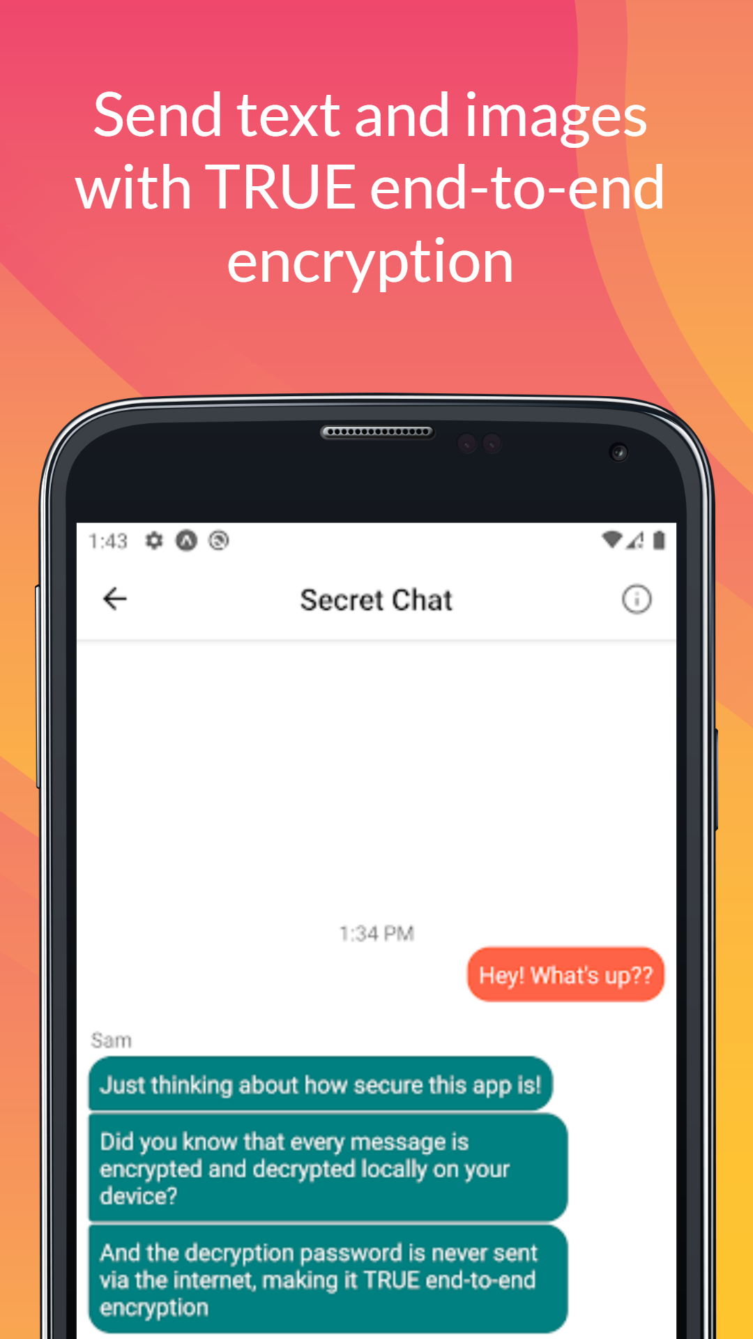 Encryptochat gallery image