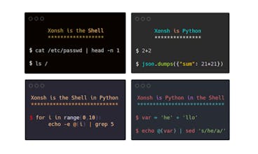 The Xonsh Shell gallery image