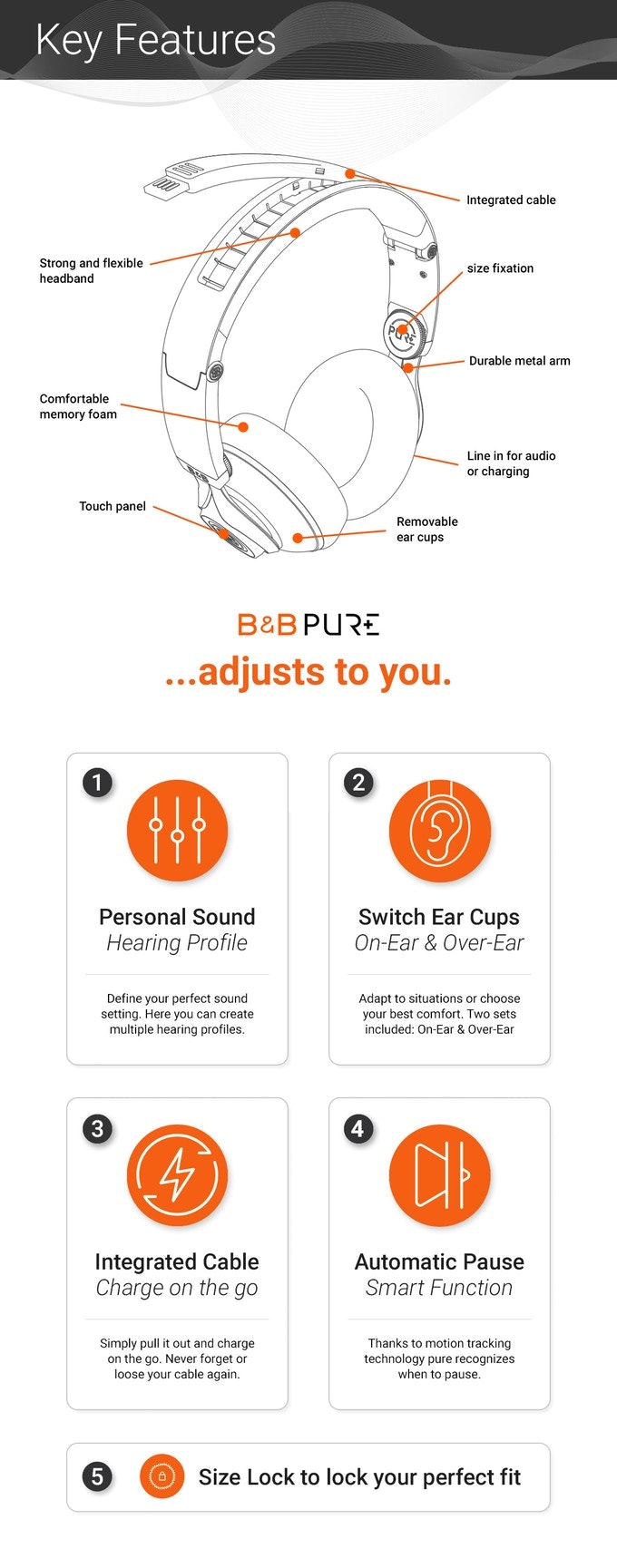 B&B PURE Headphones gallery image